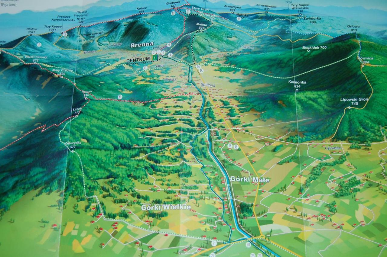 Pokoje Beskid 브렌나 외부 사진